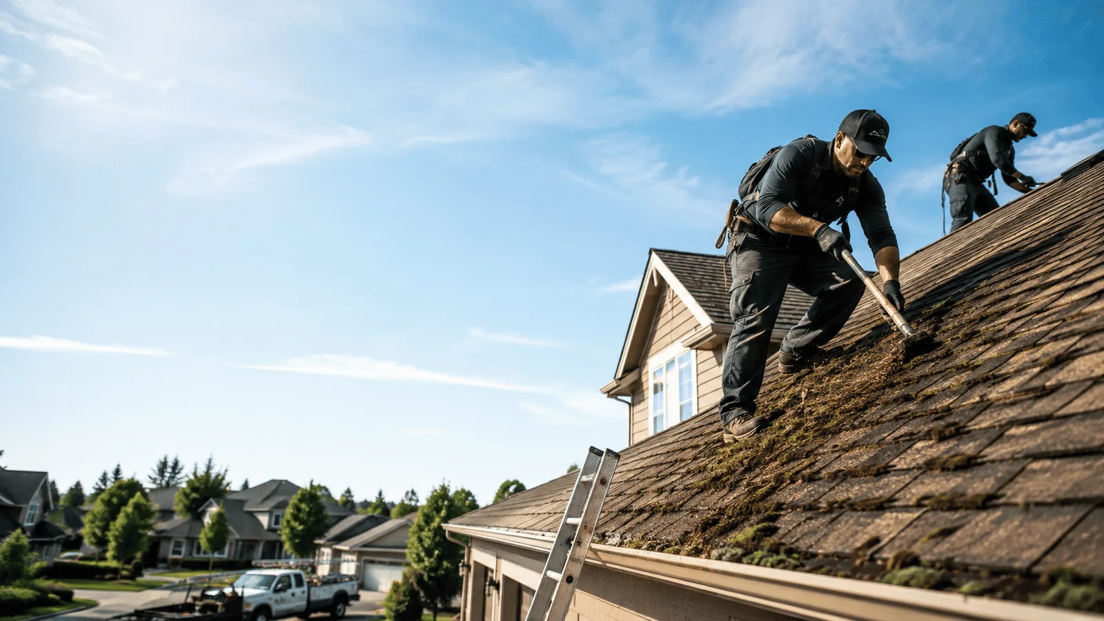 Roof Moss Removal in Kenton, OH near me